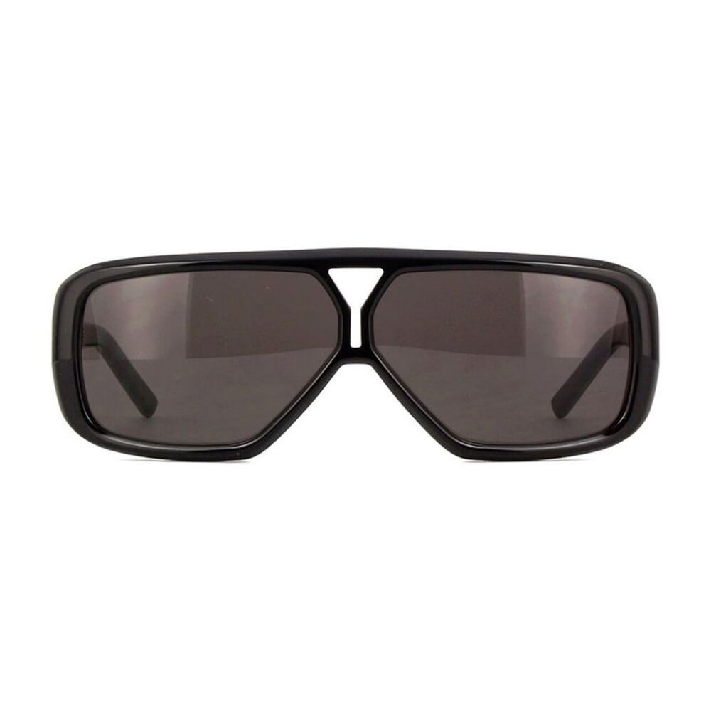 NEW SL569Y 001 SAINT LAURENT SUNGLASSES WOMEN BLACK AVIATOR EYEWEAR - Picture 3 of 5